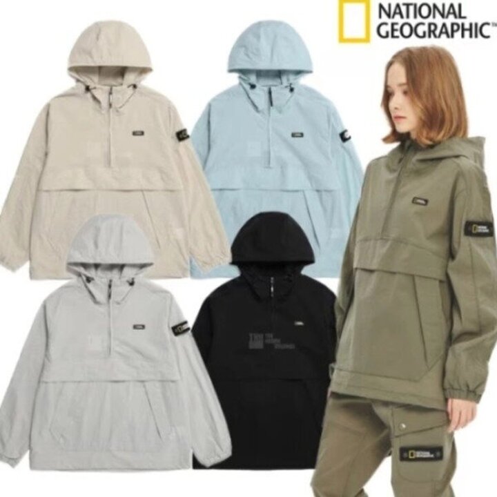 N231UFT040 디머 우븐 TRAINING SET HOODY ANORAKIC