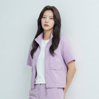 [PAT] 고신축 반소매 점퍼_QK41391