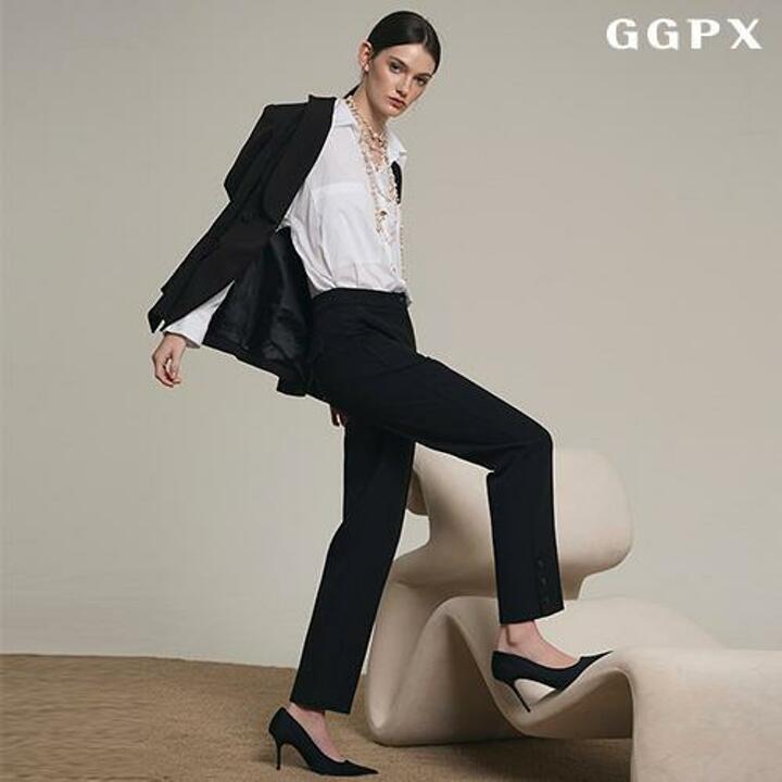 (최초가66,000원) GGPX 테이퍼드 슬랙스 2종