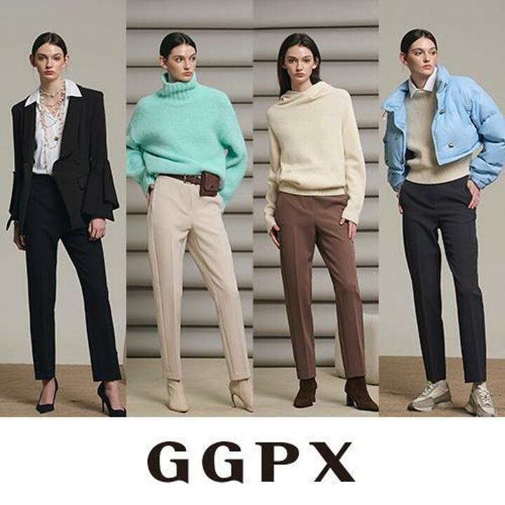 (최초가66,000원) GGPX 테이퍼드 슬랙스 2종
