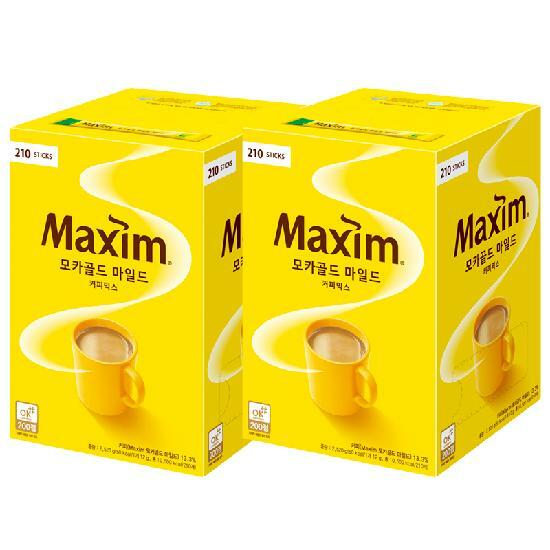 동서 맥심 모카골드 커피믹스 210T x 2개