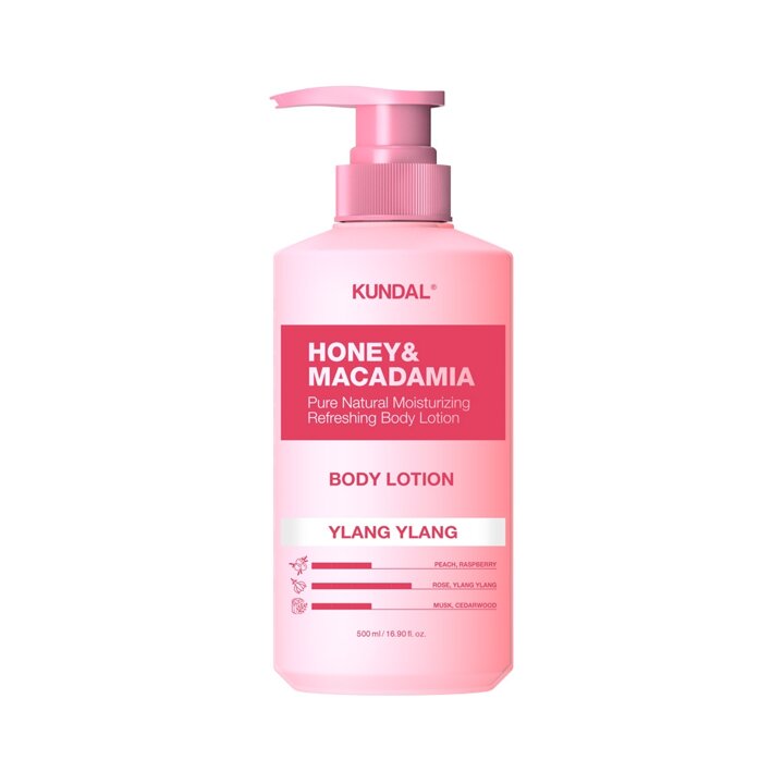 쿤달 허니 앤 마카다미아 퓨어 바디로션 일랑일랑 500ml x1개