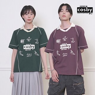 제리코스비 유니버스 스포티 로고 반팔카라티_2 Colors