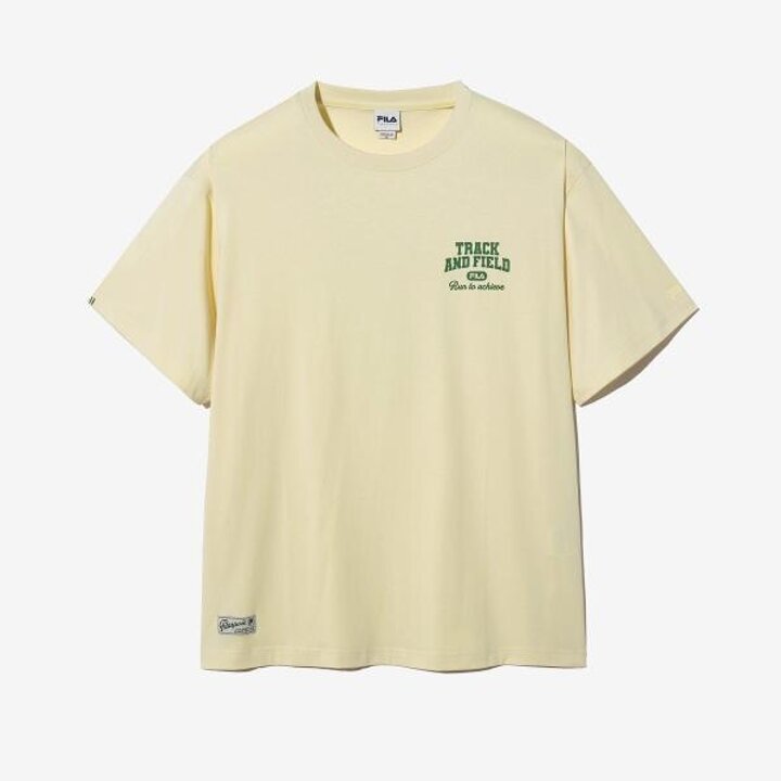 (광주신세계)[휠라 공식] 스포츠 클럽 그래픽 반팔티(FS2RSH2111X YEW)