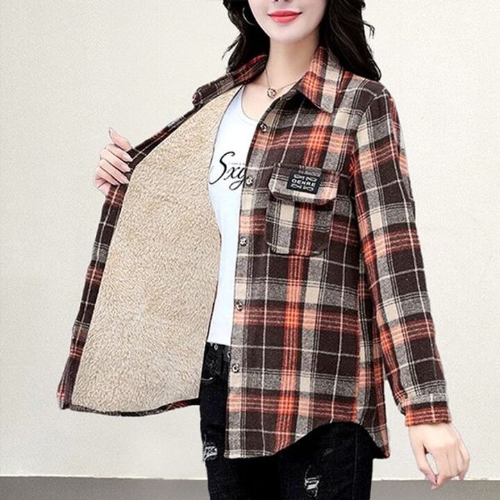 [헬리꽁땡]안감털체크셔츠재킷2종[34876248]