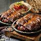 [족발세트] 황기순살 냉장족발300g 2팩+비빔막국수2세트(+새우젓소스2 증정)