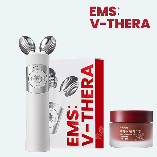 [마미케어] 브이쎄라 EMS 탄력기기 + 흑자두 탄력크림 50ml