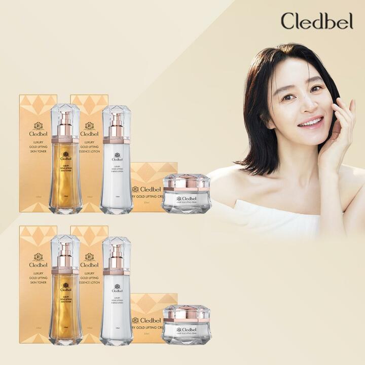 [방송ⓝ] 끌레드벨 콜라겐리프팅 기초세트 기본(스킨+로션+크림 총 2set 정품 6개)
