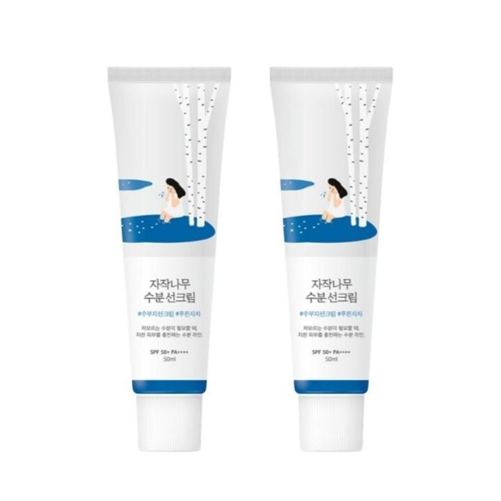 라운드랩자작나무수분선크림50ml+50ml