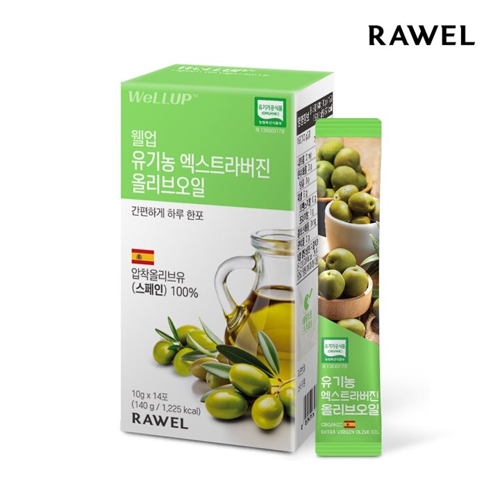 로엘 웰업 유기농 엑스트라버진 올리브오일 스틱 14포 1박스