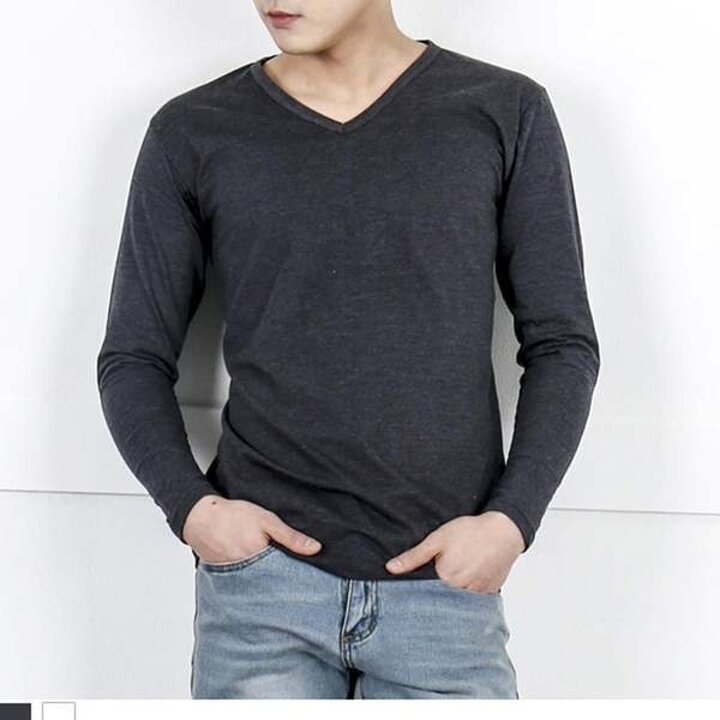 가을 남자티 긴팔티코디 남자라운드티 남성 신상 봄