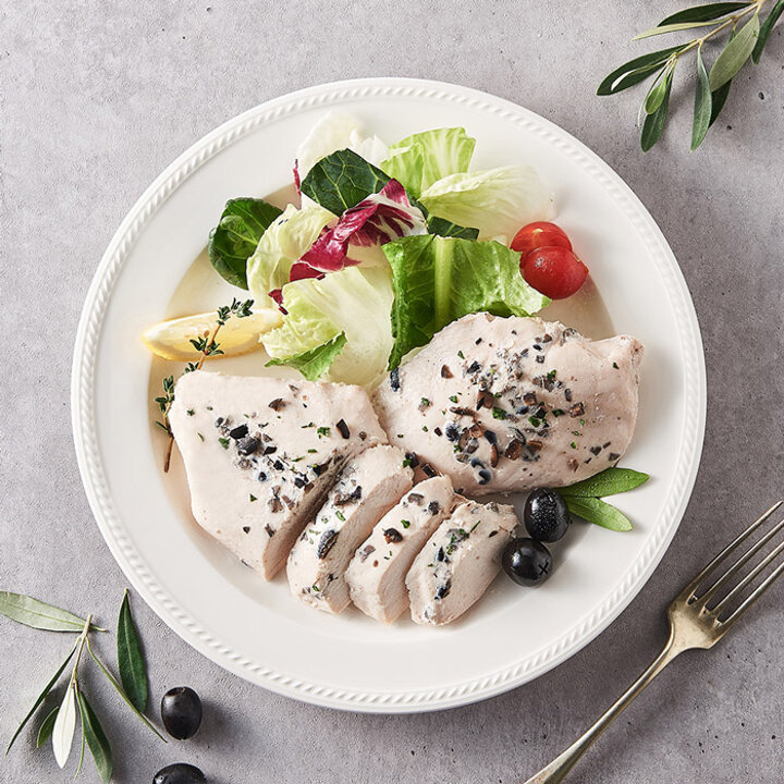 굽네 블랙올리브 수비드 닭가슴살 100g*15+1팩 EB03