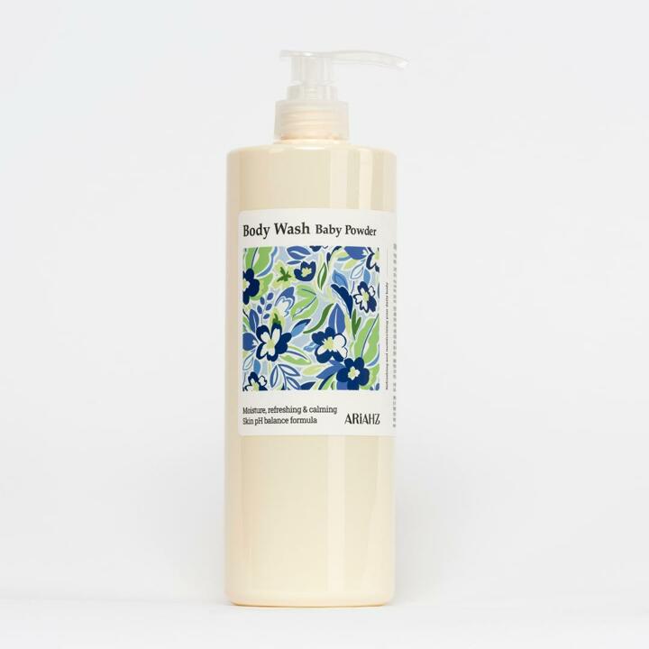 아리아즈 대용량 바디워시 1000ml 약산성 향좋은 퍼퓸 베이비파우더향 바디클렌져