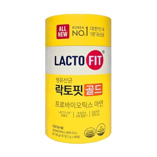 종근당건강락토핏생유산균골드2g50포1통HIS