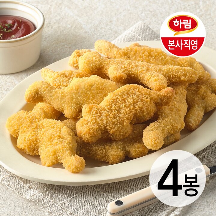 [LIVE] [하림 본사직영]  용가리치킨 300g 4봉