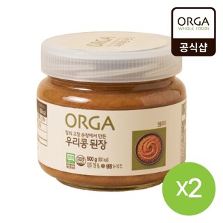 올가 전통 된장 1kg (500gX2)