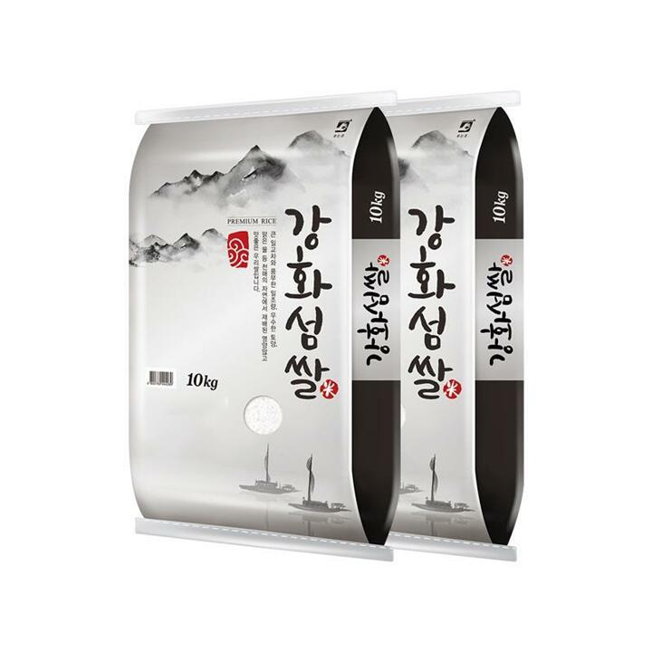 [더프레시] 25년 강화섬쌀 삼광 10kg+10kg (상등급)