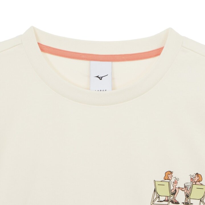 (신세계의정부점)미즈노 공용 그래픽 반팔 티셔츠 32YA5B5748 안정성 신축성 데일리 GRAPHIC T-SHIRTS