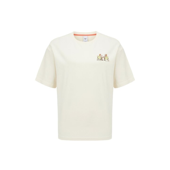 (신세계의정부점)미즈노 공용 그래픽 반팔 티셔츠 32YA5B5748 안정성 신축성 데일리 GRAPHIC T-SHIRTS