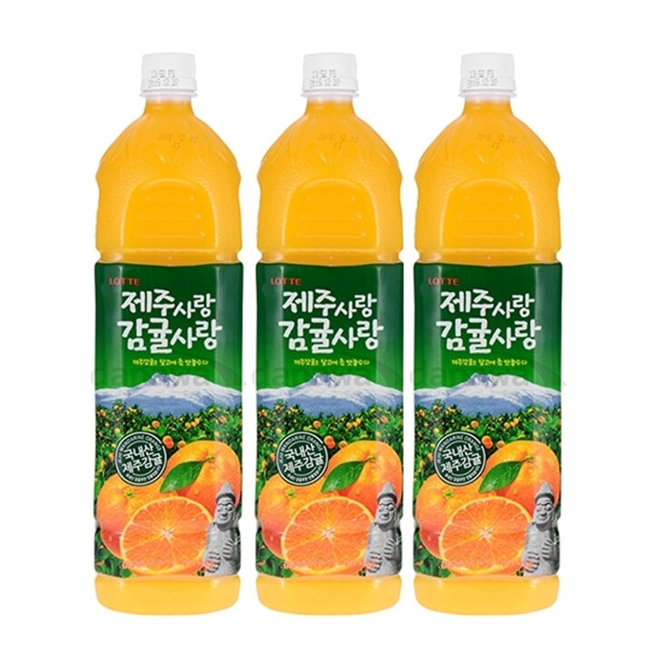 제주사랑 감귤사랑 1.5L 12개