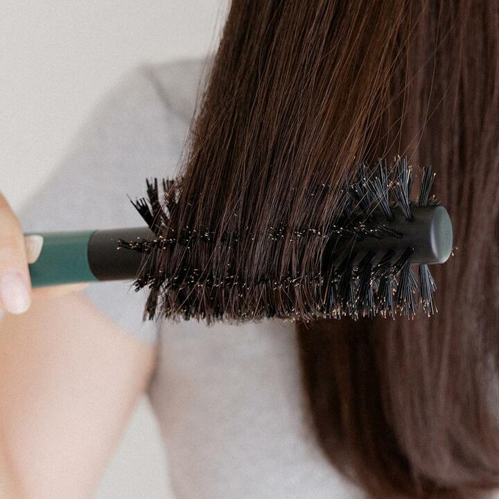 웨신 러버그립 돈모 믹스 롤브러쉬 그린