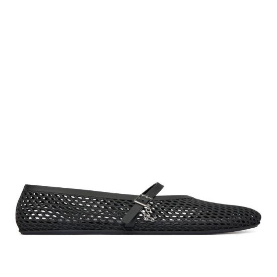 [해외배송] 26SS 칼라거펠트 플랫 슈즈 KL80035V00 Black
