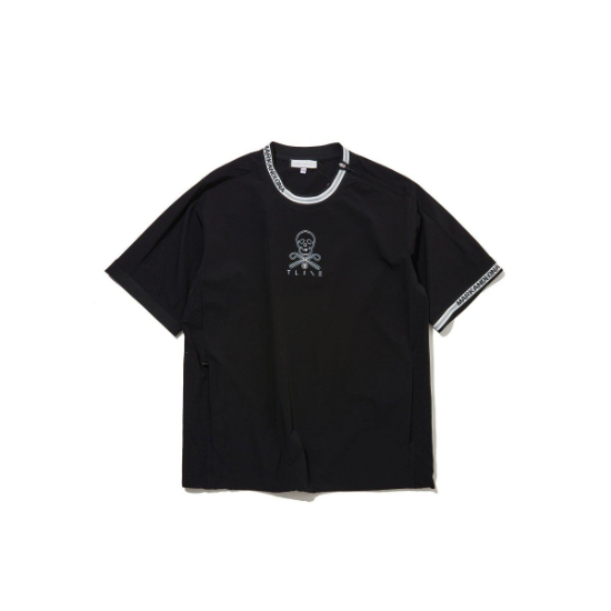 마크앤로나 M T-LINE HALF SLEEVE WOVEN CREW (LS2XC71M)