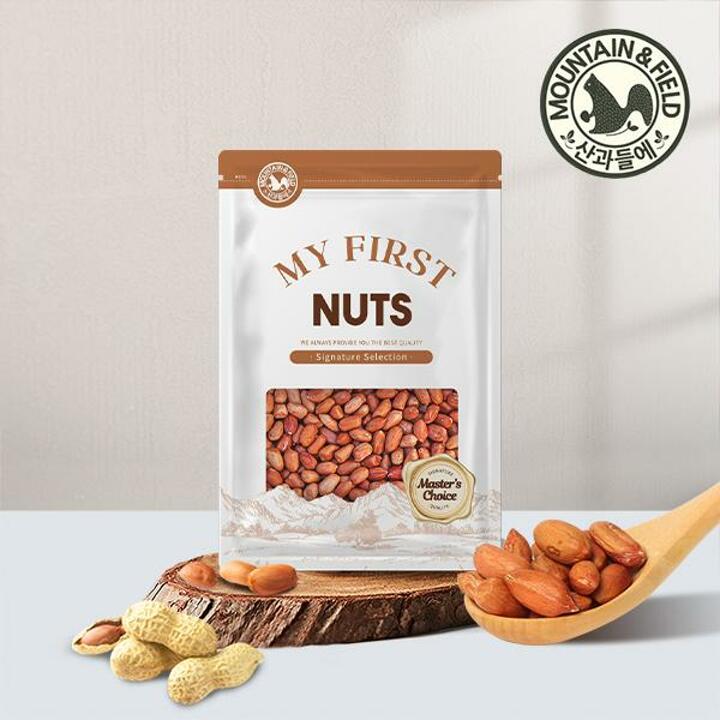 25년산 햇 견과 수입볶음땅콩 800gx4봉 (총3.2kg)