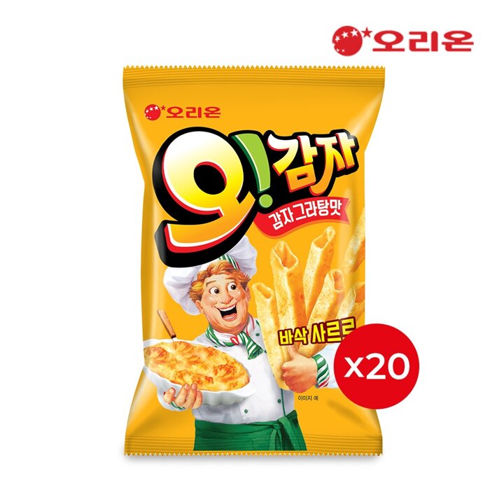 오리온 오감자 그라탕(50g) x 20개