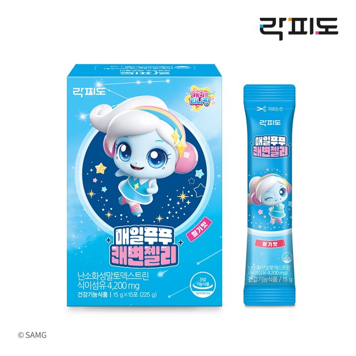[대상웰라이프] 락피도 매일푸푸 쾌변젤리(15gx15포) 1박스