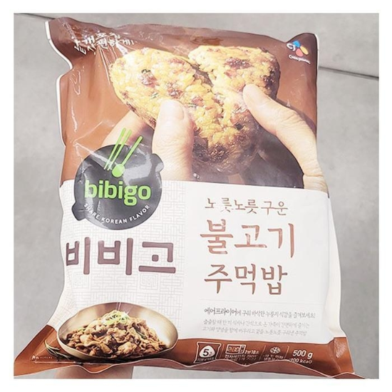 CJ 비비고 구운주먹밥 불고기 500g 44285 (29468967)