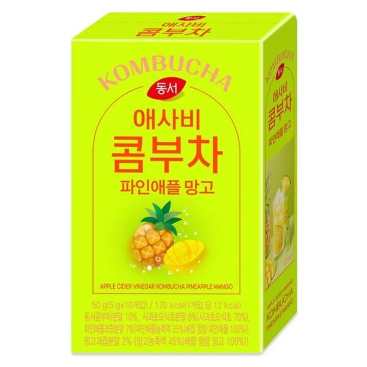 동서 애사비 콤부차 파인애플망고 10T[35279587]