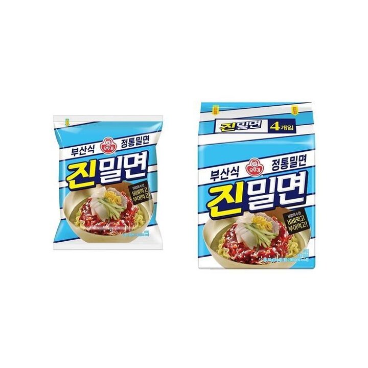 오뚜기진밀면135g4개