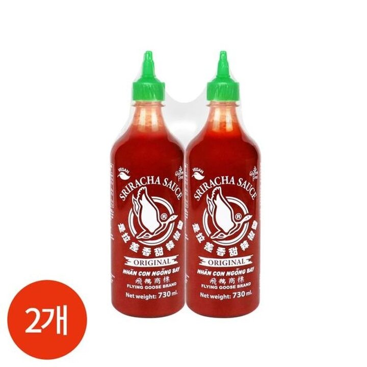 플라잉구스 스리라차 핫소스 730ml x 2개[34834618]