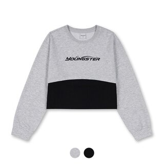 [폴햄키즈] 영스터 여아 경량 더블니트 레이어드 크롭 긴팔티PYE3TS2710