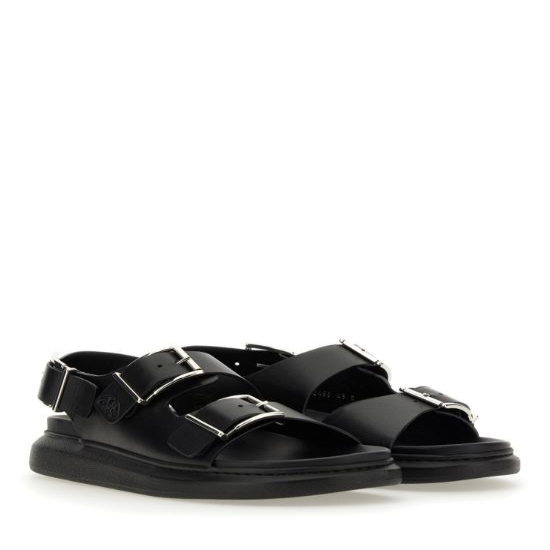[해외배송] 24SS 알렉산더 맥퀸 샌들 782466 WIEU31081 BLACK