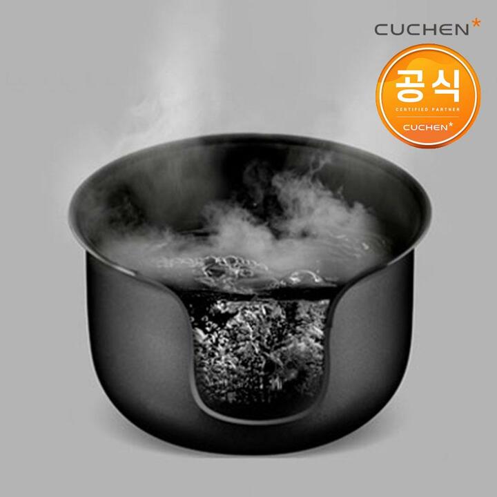 쿠첸 미니 6인용 전기밥솥  CRM-CD0640W 이유식/쾌속취사/터치패널