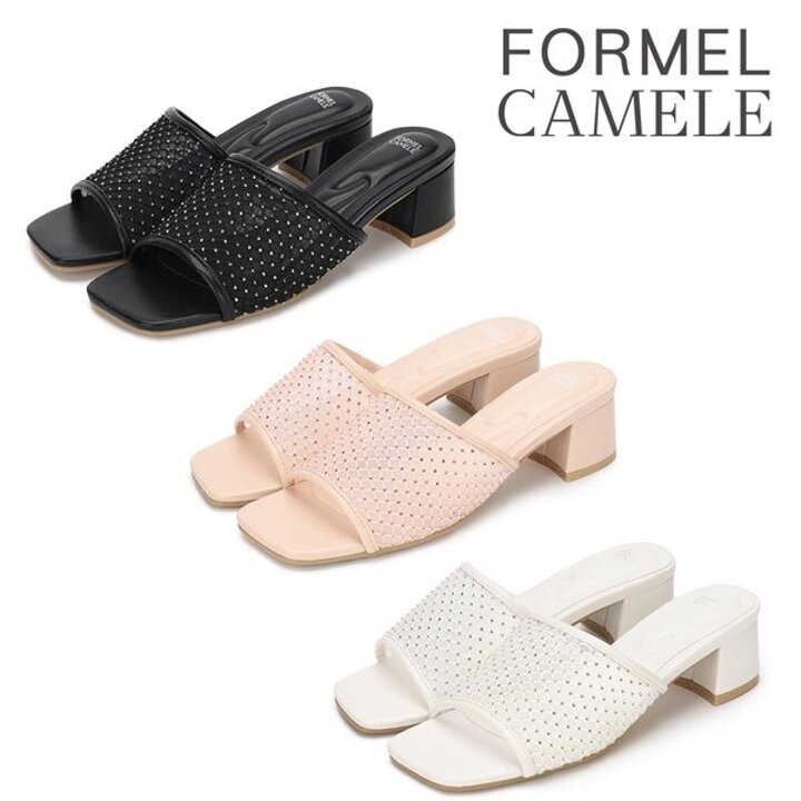 (신세계센텀점)카멜 네트시스루 뮬 02 4CM 3종 FLS1F1SS015