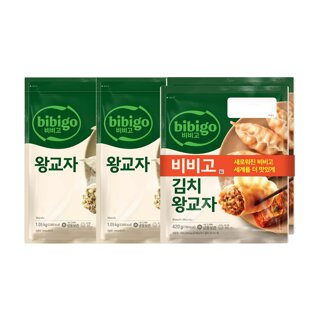 CJ제일제당 비비고 왕교자 1.05kg 2봉 + 인기만두7종*2봉(골라담기)