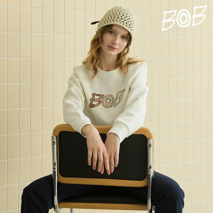 [메종비오비] BOB 26SS 여성 맨투맨 2종