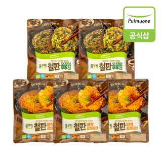 풀무원 철판 바삭 감자채전 3봉+ 오징어 부추전 2봉 (150gX2장, 300g 총 10장)