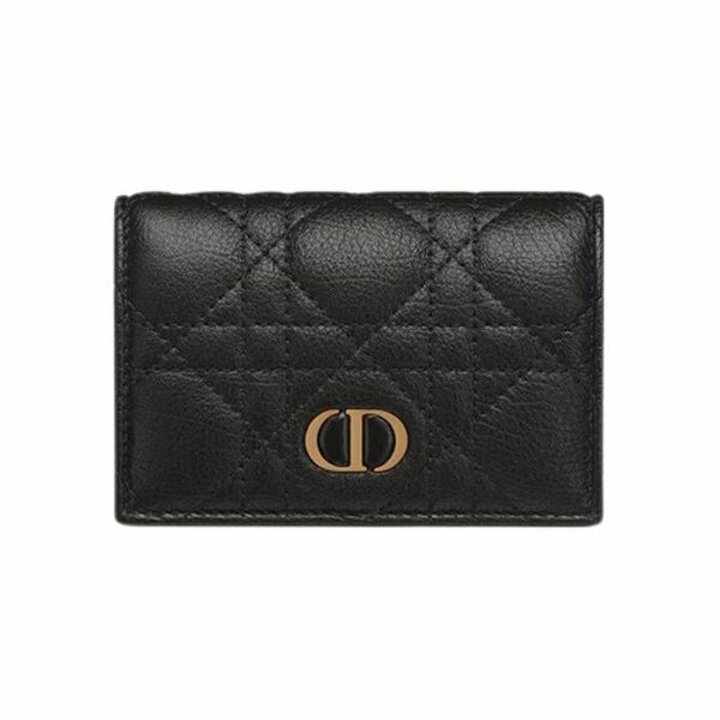 [명품] 크리스찬 디올 디올 DIOR CARO XS 지갑 블랙 S5132UW