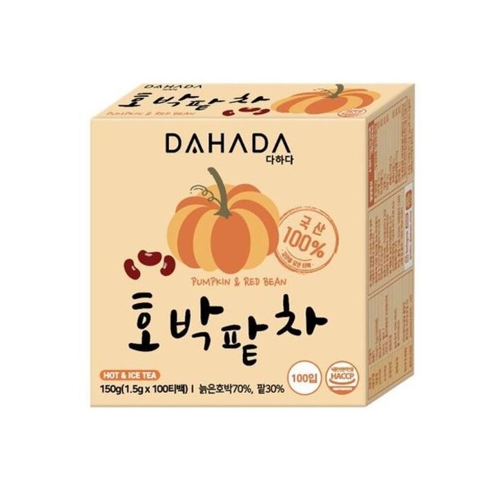 다하다호박팥차100늙은호박대용량,1.5g,100티백