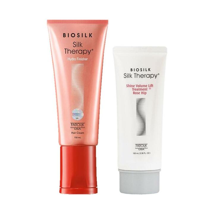 실크테라피 하이드로 피니셔 헤어 크림 150ml+트리트먼트 100ml
