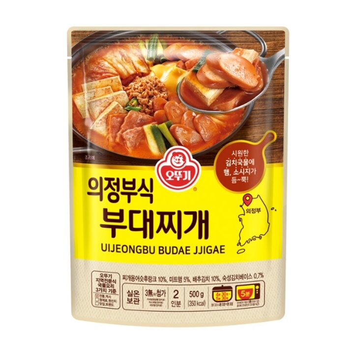오뚜기 의정부식 부대찌개 500g x 12개