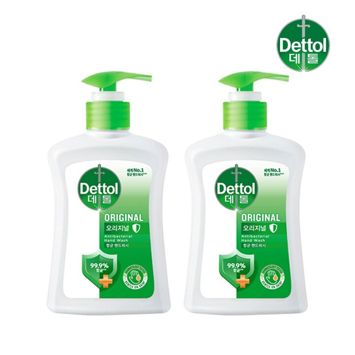 데톨 오리지널 핸드워시 250ml x2개 (타입선택) 손세정제 핸드워시 핸드솝 