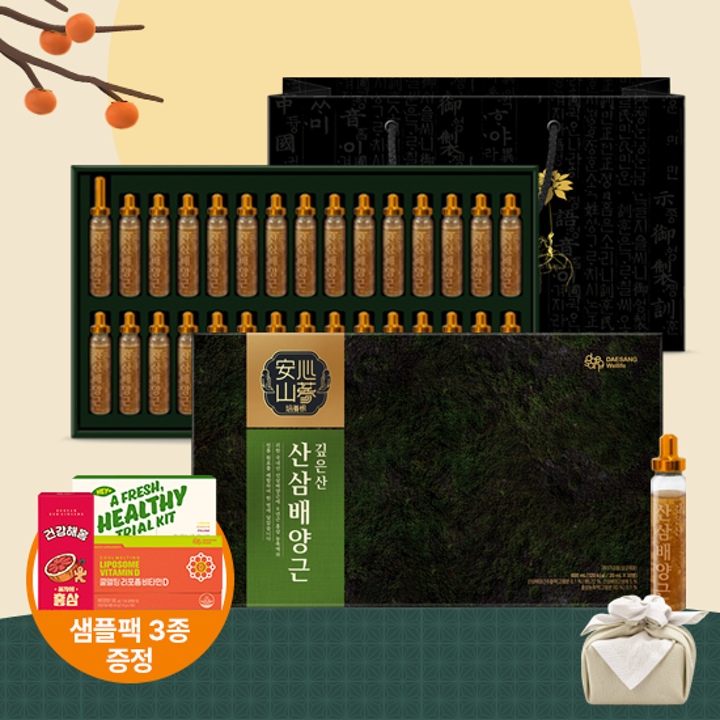 [대상웰라이프]깊은산 산삼배양근 1세트(20ml*30병)