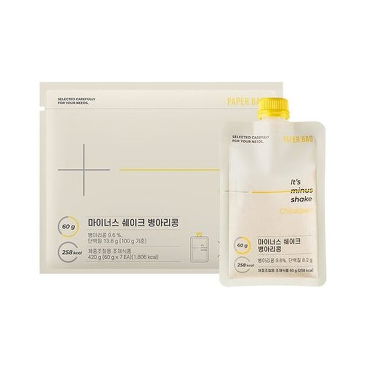 (신세계강남점)마이너스 쉐이크 병아리콩 1주 플랜 [7개입]
