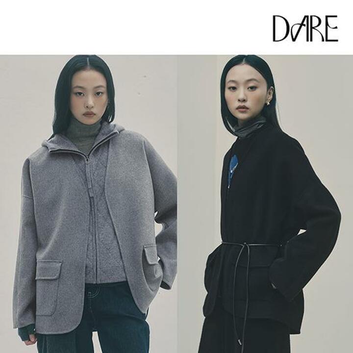 [런칭가 1190,000원]디아레 캐시100 핸드메이드 코트
