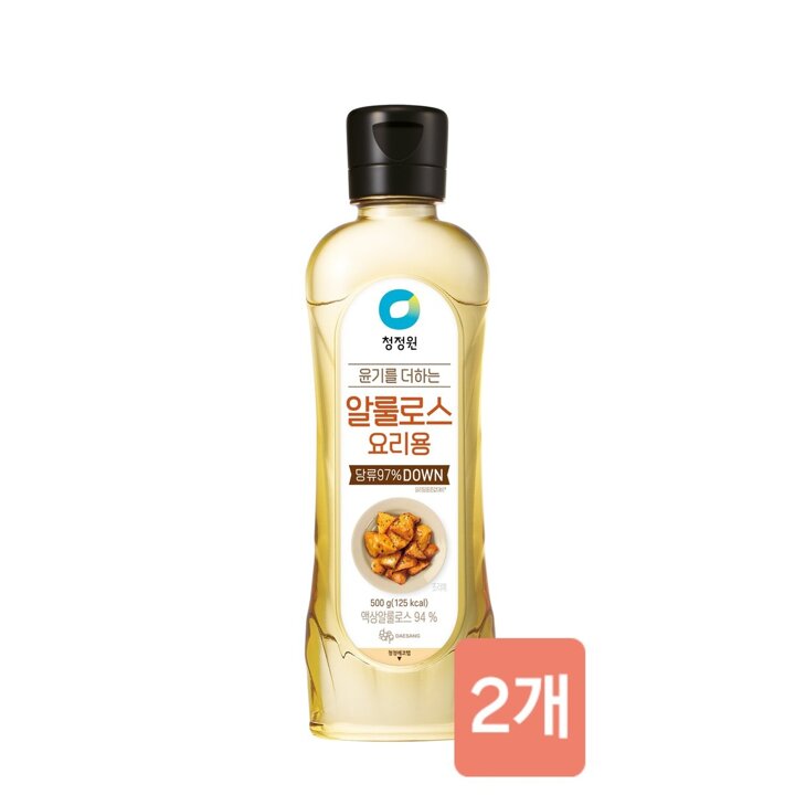 (신세계의정부점)청정원 알룰로스 요리용500g / 2개